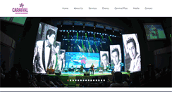 Desktop Screenshot of carnivalmedia.in